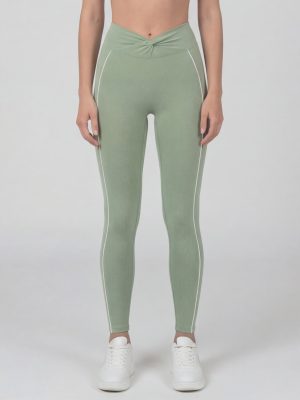 Twist waist pajkice - zelena