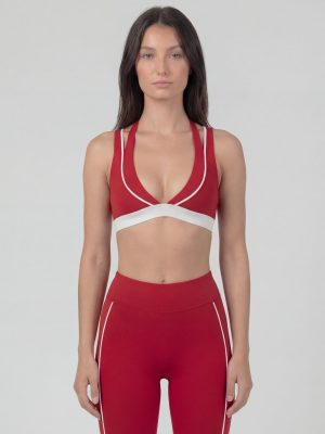 Double bra - red
